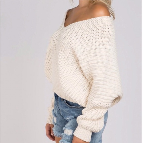 COZY DROP SHOULDER OVERSIZED SWEATER - Picture 8 of 8